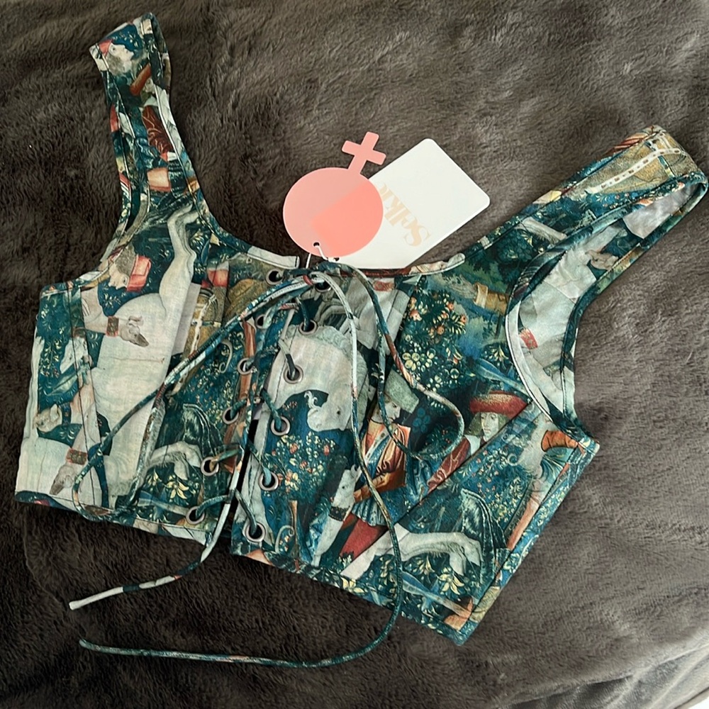NWT Selkie Unicorn Corset S